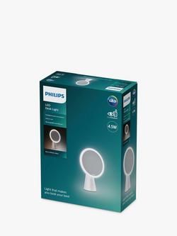 Philips Portable Mirror Desk Lamp for Makeup & Beauty Lighting, White - view 2, White