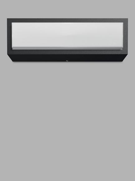 Philips Stratosphere LED Outdoor Wall Light, Anthracite, Black