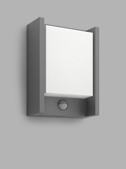 Philips Arbour LED PIR Motion Sensor Outdoor Wall Light, Anthracite, Anthracite