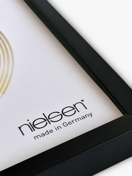 nielsen Vinyl Record Album LP Holder/Frame, 34 x 34cm - view 2, Black