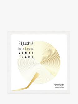 nielsen Vinyl Record Album LP Holder/Frame, 34 x 34cm, White