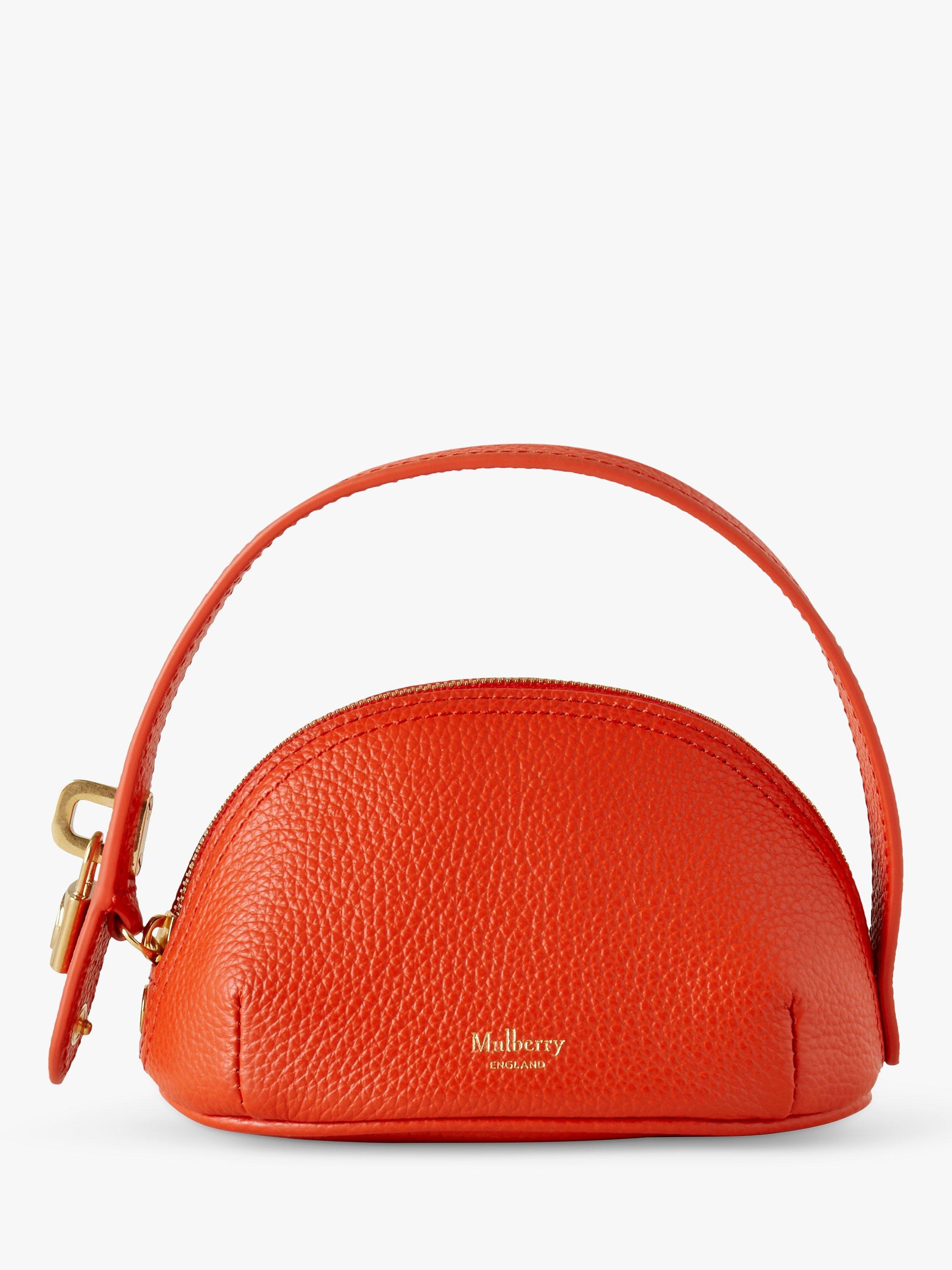 Mulberry Small Classic Grain Leather Mini Pouch Bag