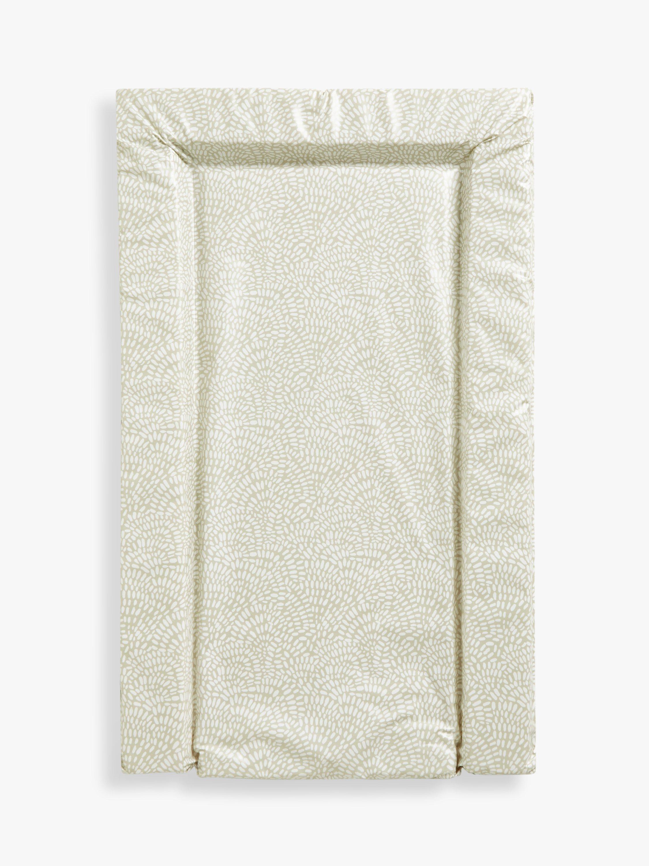 John Lewis Swirl Dash Changing Mat, Beige