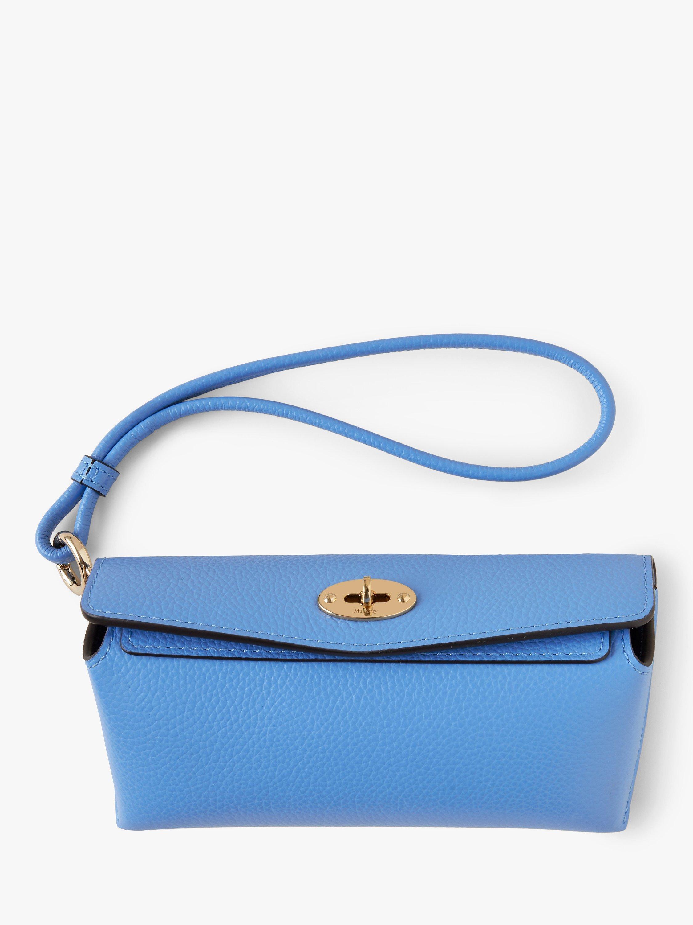 Mulberry Small Classic Grain Leather Sunglasses Case