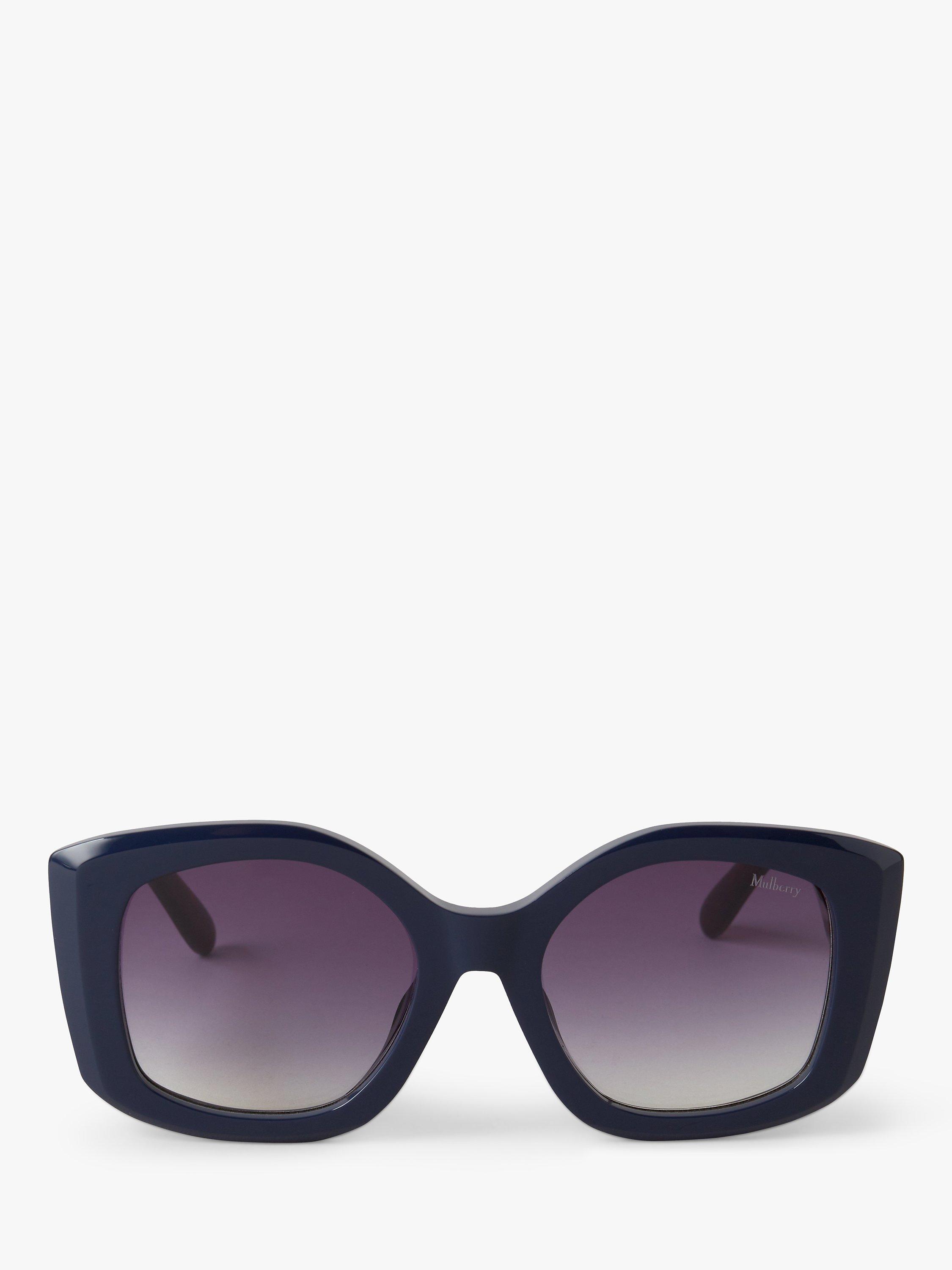 Mulberry Women's Andrea Square Frame Sunglasses, Midnight