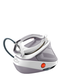 Tefal Pro Express Ultimate II GV9713 High Pressure Steam Generator Iron, Dove Grey/White, Dove Grey/White
