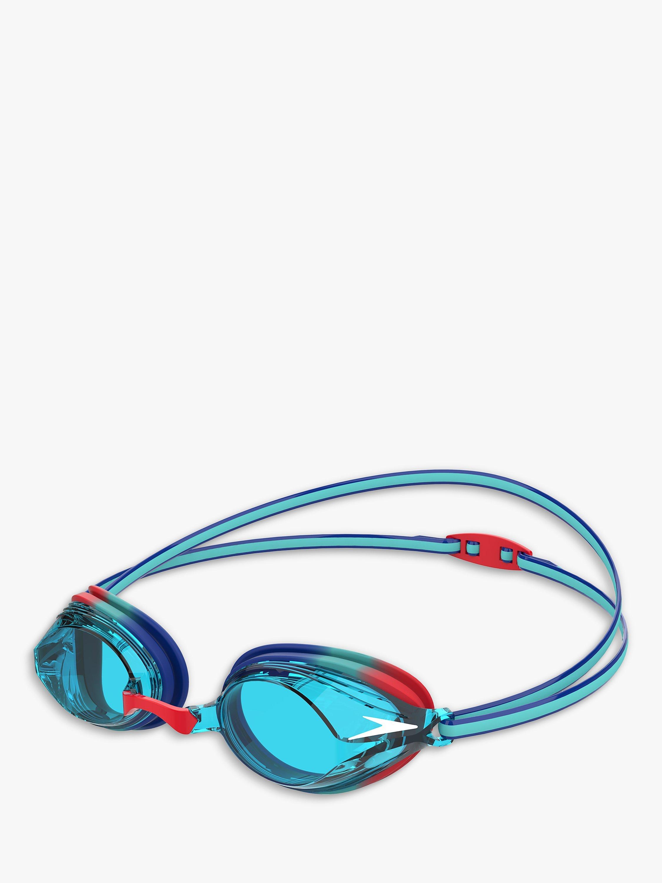 Product image 1 of 4, which shows Speedo Vengeance Junior Swimming Goggles, Blue Turquoise