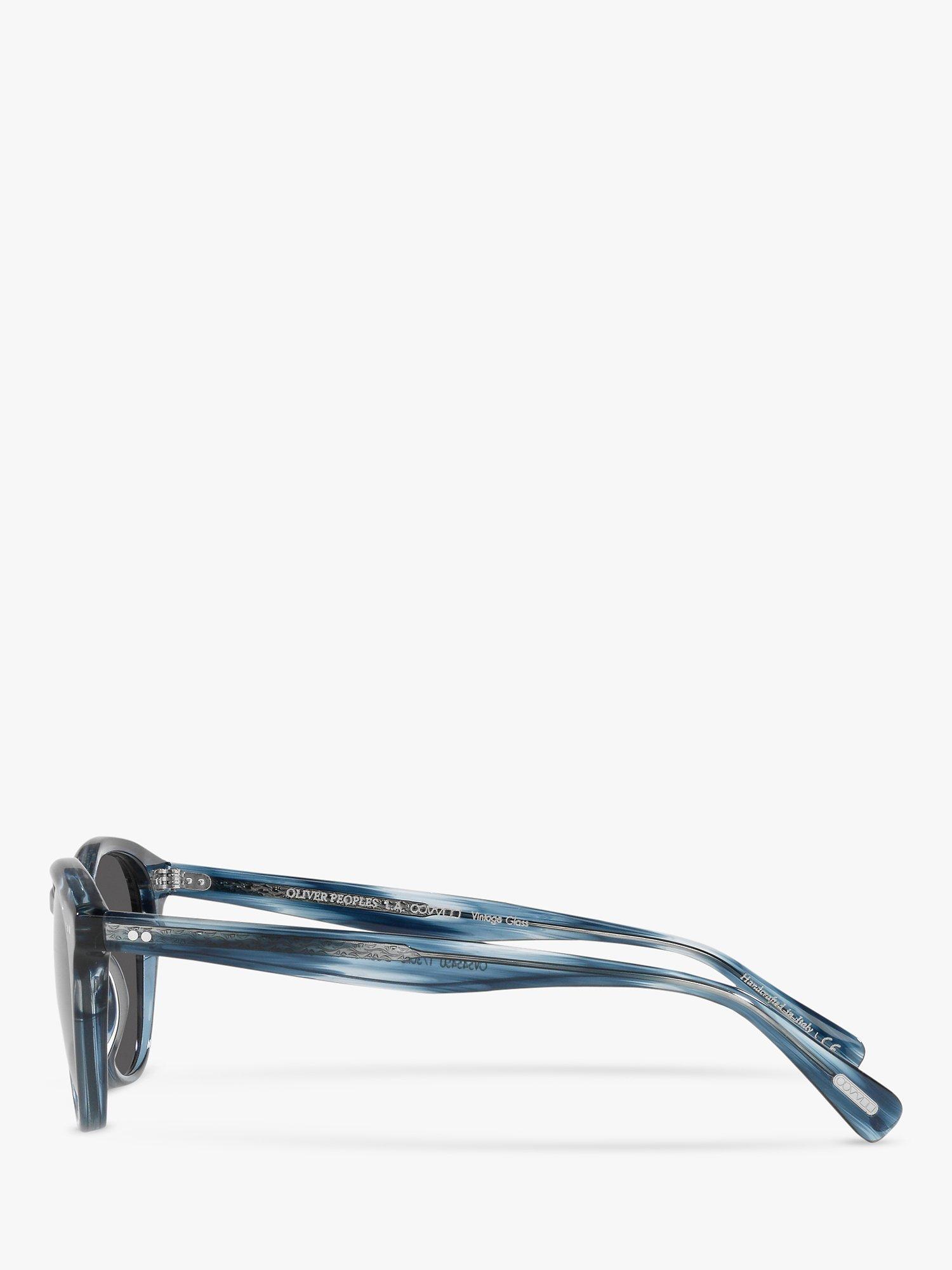 Product image 4 of 11, which shows Oliver Peoples OV5454SU DESMON Unisex Sunglasses, Dark Blue