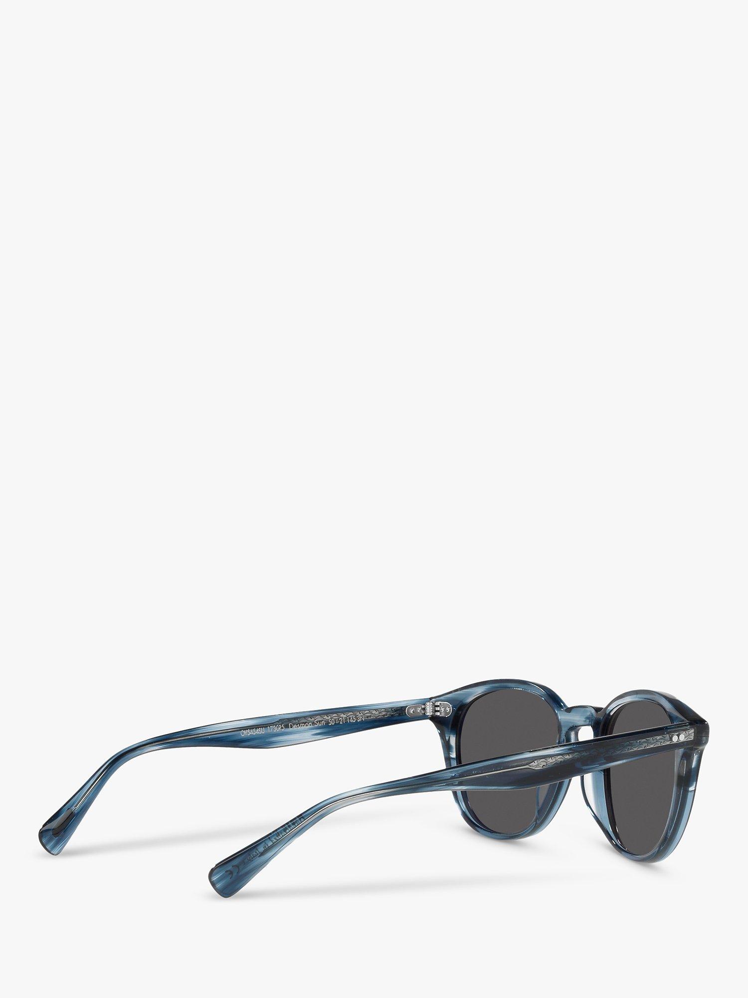 Product image 9 of 11, which shows Oliver Peoples OV5454SU DESMON Unisex Sunglasses, Dark Blue