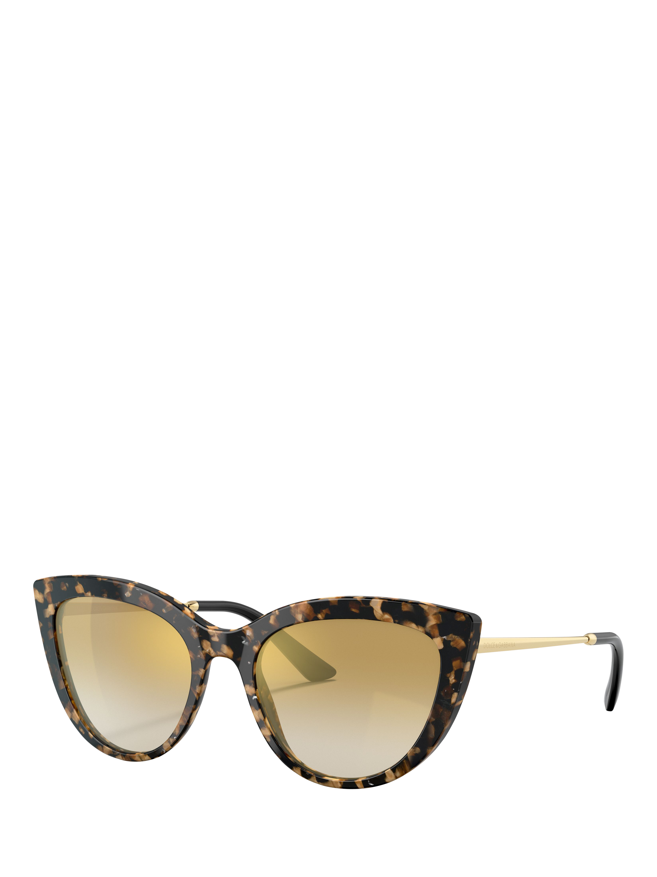 Dolce & Gabbana DG44089 Women's Butterfly Sunglasses, Shiny Tortoise/Brown Gradient