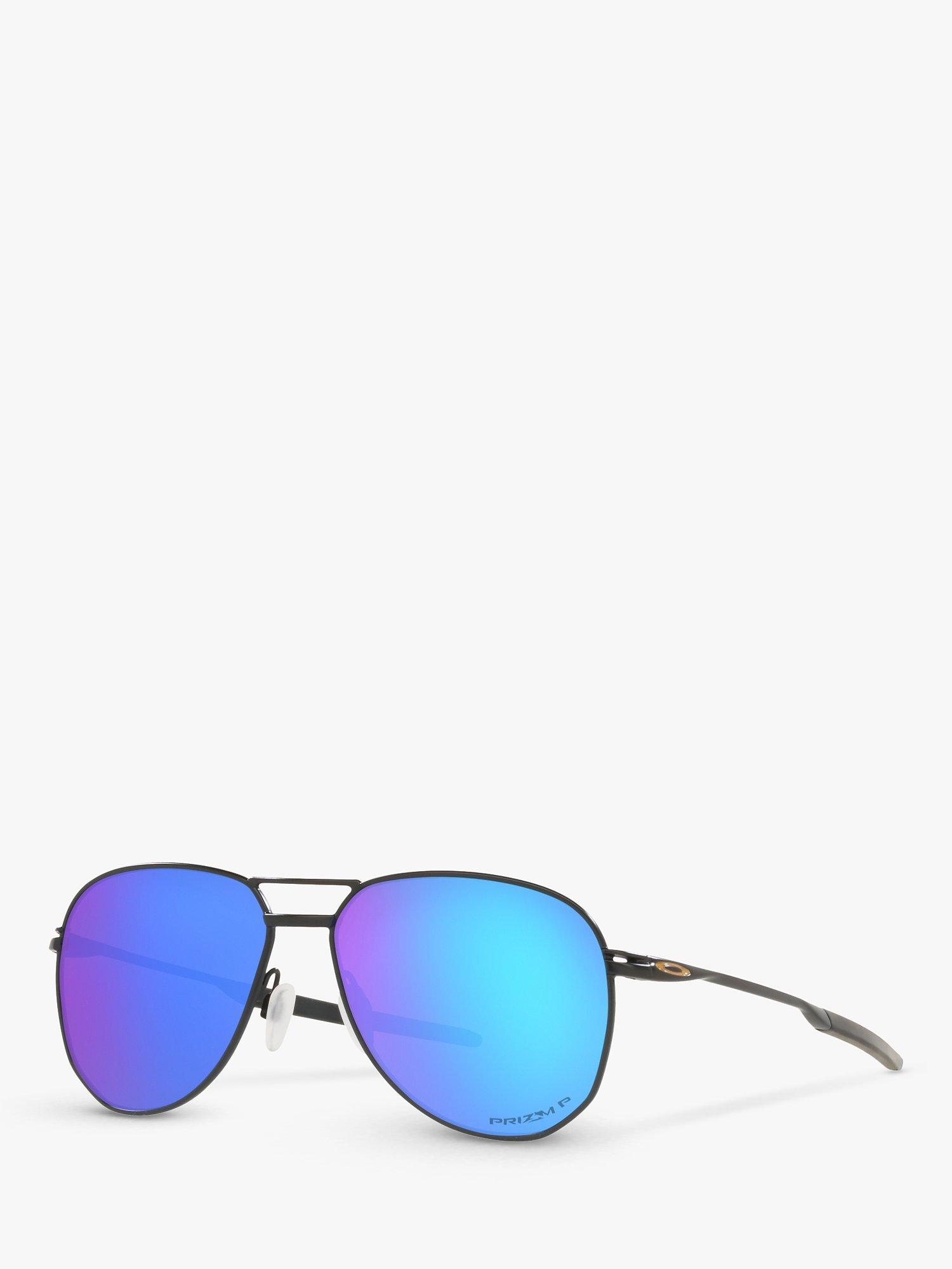 Oakley blue aviator sunglasses on sale