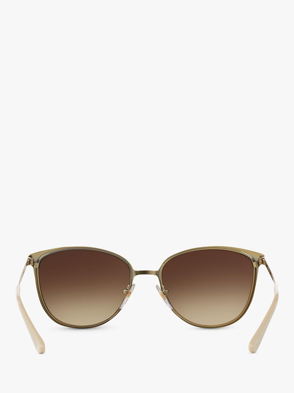 Product image 7 of 11, which shows Vogue VO4002S Women's Oval Sunglasses, Brushed Gold/Brown Gradient