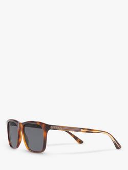 Gucci GG0381SN Men's Rectangular Sunglasses - view 2, Brown/Brown
