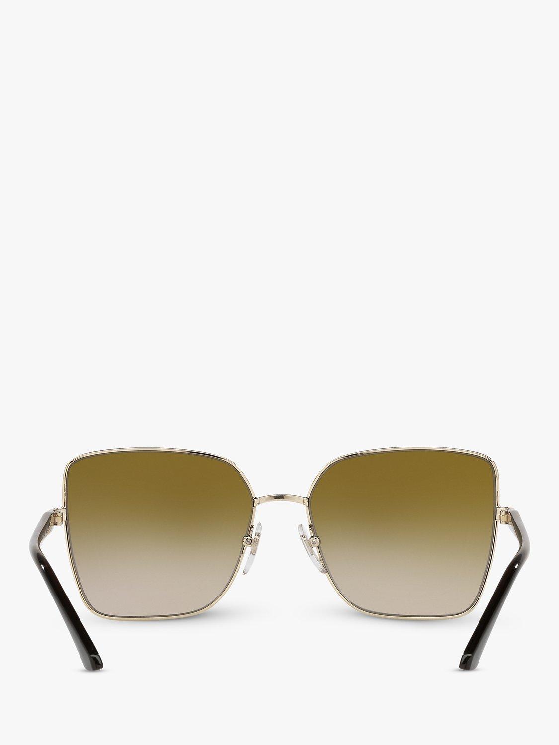 Product image 7 of 11, which shows Vogue VO4199S Women's Butterfly Sunglasses, Pale Gold/Brown Gradient