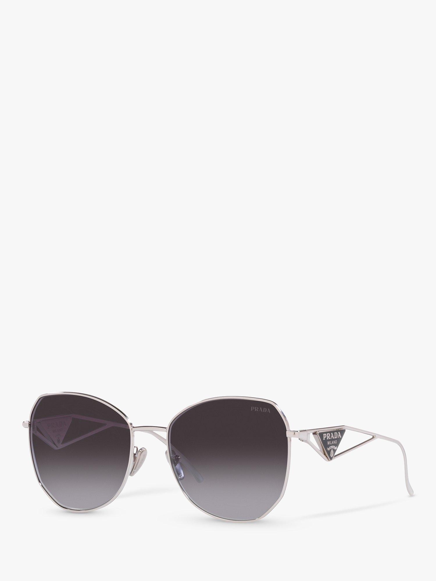 Prada sunglasses with gold bar best sale