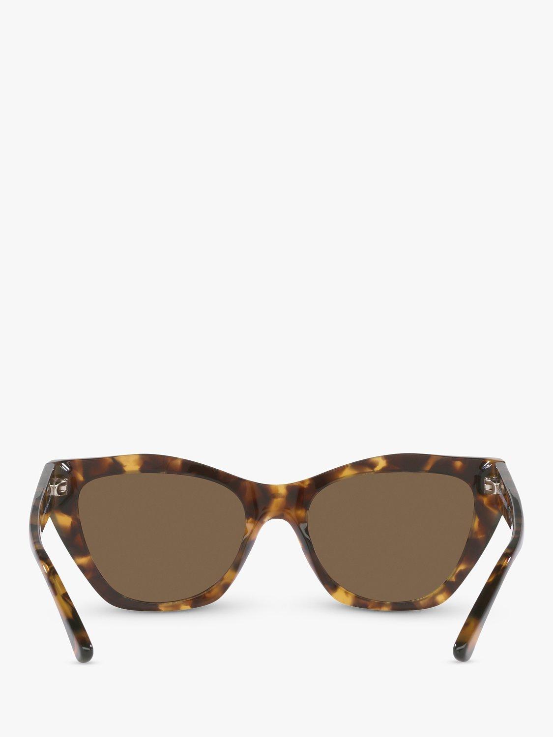 Emporio Armani EA4176 Women's Cat's Eye Sunglasses, Havana/Brown