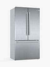 Bosch Series 8 KFF96PIEP Freestanding 70/30 American Fridge Freezer, Stainless Steel Inox