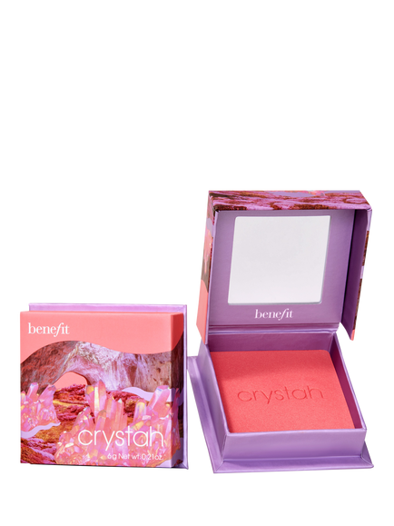Benefit Crystah Strawberry Pink Powder Blusher, Crystah