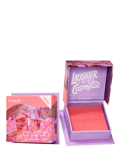 Benefit Crystah Strawberry Pink Powder Blusher, Mini, Crystah