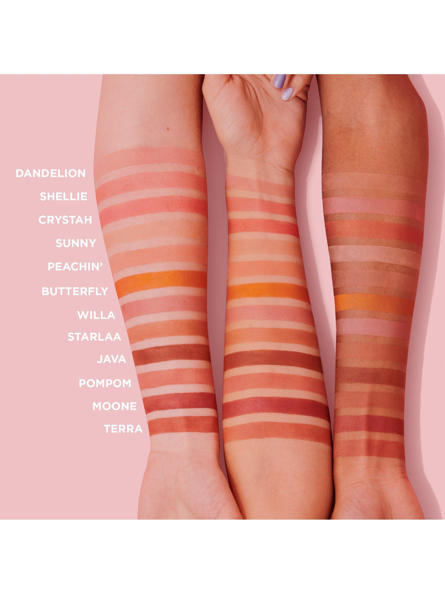 Product image 4 of 10, which shows Benefit Crystah Strawberry Pink Powder Blusher, Mini