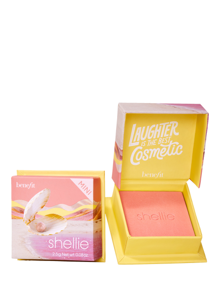 Benefit Shellie Blusher, Medium Pink, Mini, Medium Pink