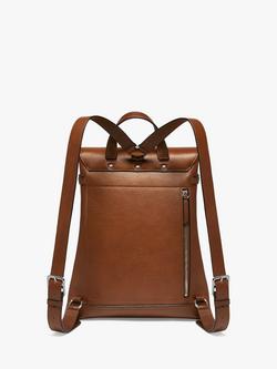 Mulberry Chiltern Small Classic Grain Leather Backpack, Oak - view 2, Oak