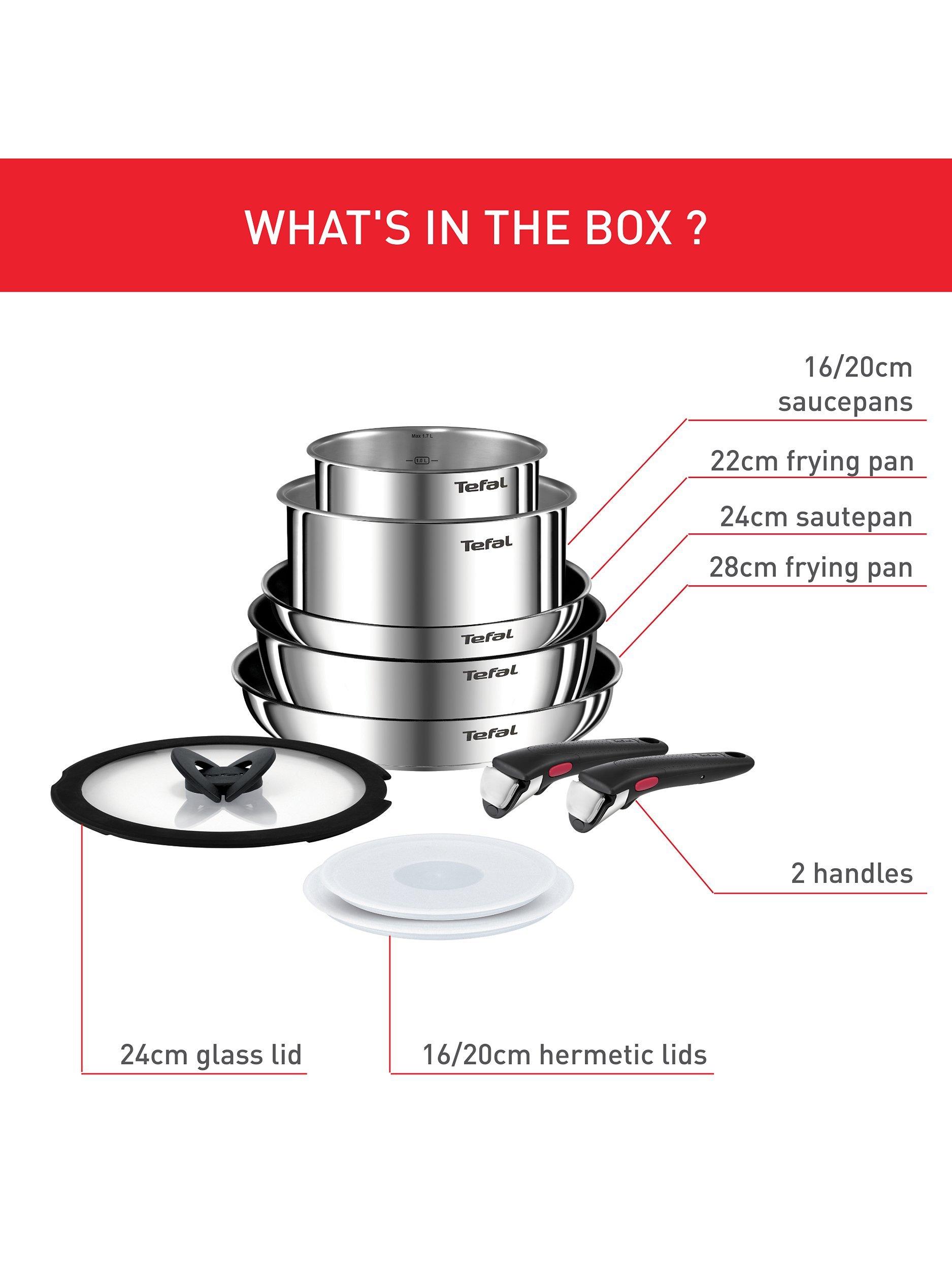 Tefal ingenio stainless steel discount