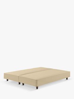 John Lewis Pocket Sprung Shallow Divan Base, Super King Size, Putty, Putty