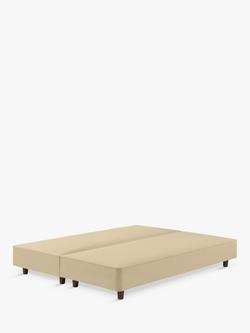 John Lewis Pocket Sprung Shallow Divan Base, King Size, Putty, Putty