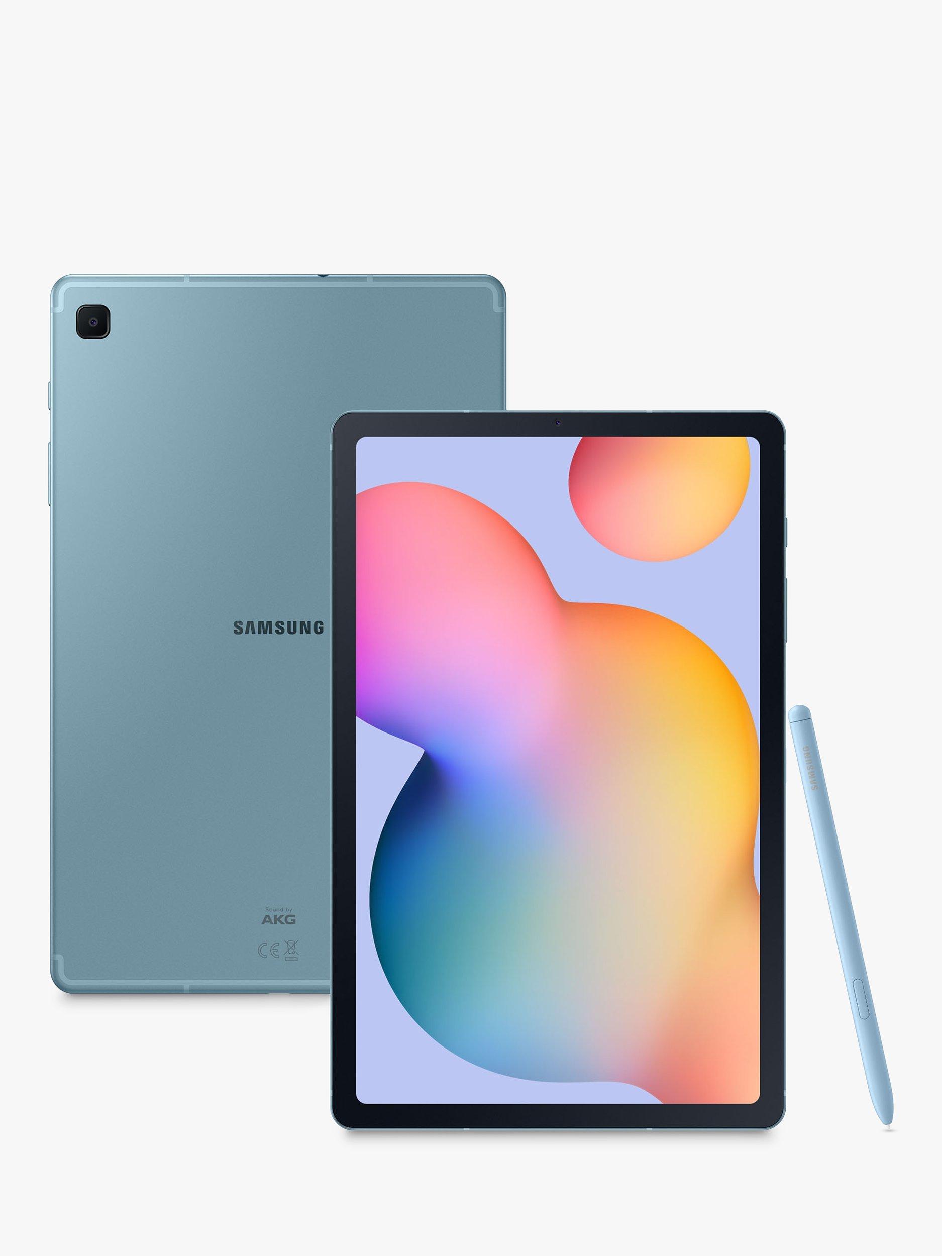 Samsung Galaxy Tab S6 Lite Tablet with S Pen, Android, 128GB, 4GB RAM, Wi-Fi, 10.4", Angora Blue