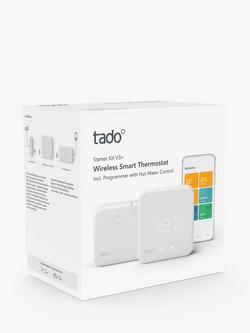 tado Smart Thermostat Starter Kit V3+ with Hot Water Control - view 2, White