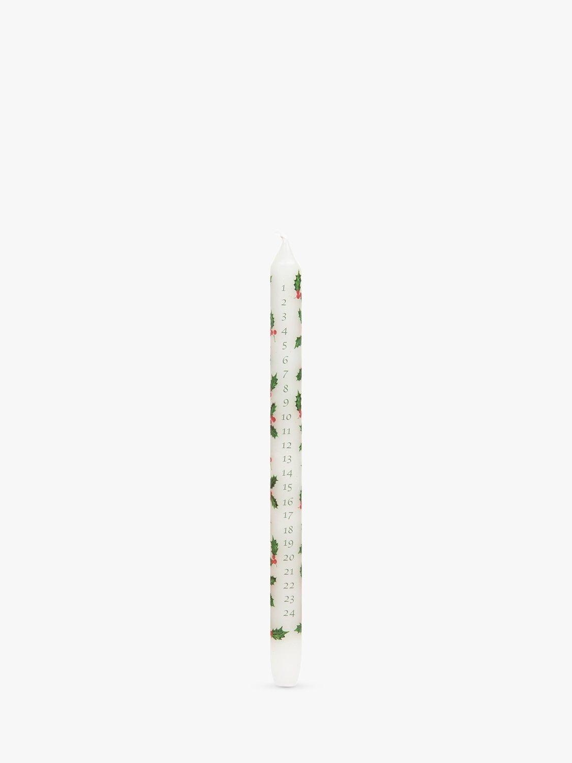 Talking Tables Holly Advent Dinner Candle