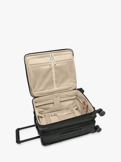 Briggs & Riley Global Carry-On 4-Wheel Spinner 53cm Expandable Cabin Case, 49L - view 2, Black