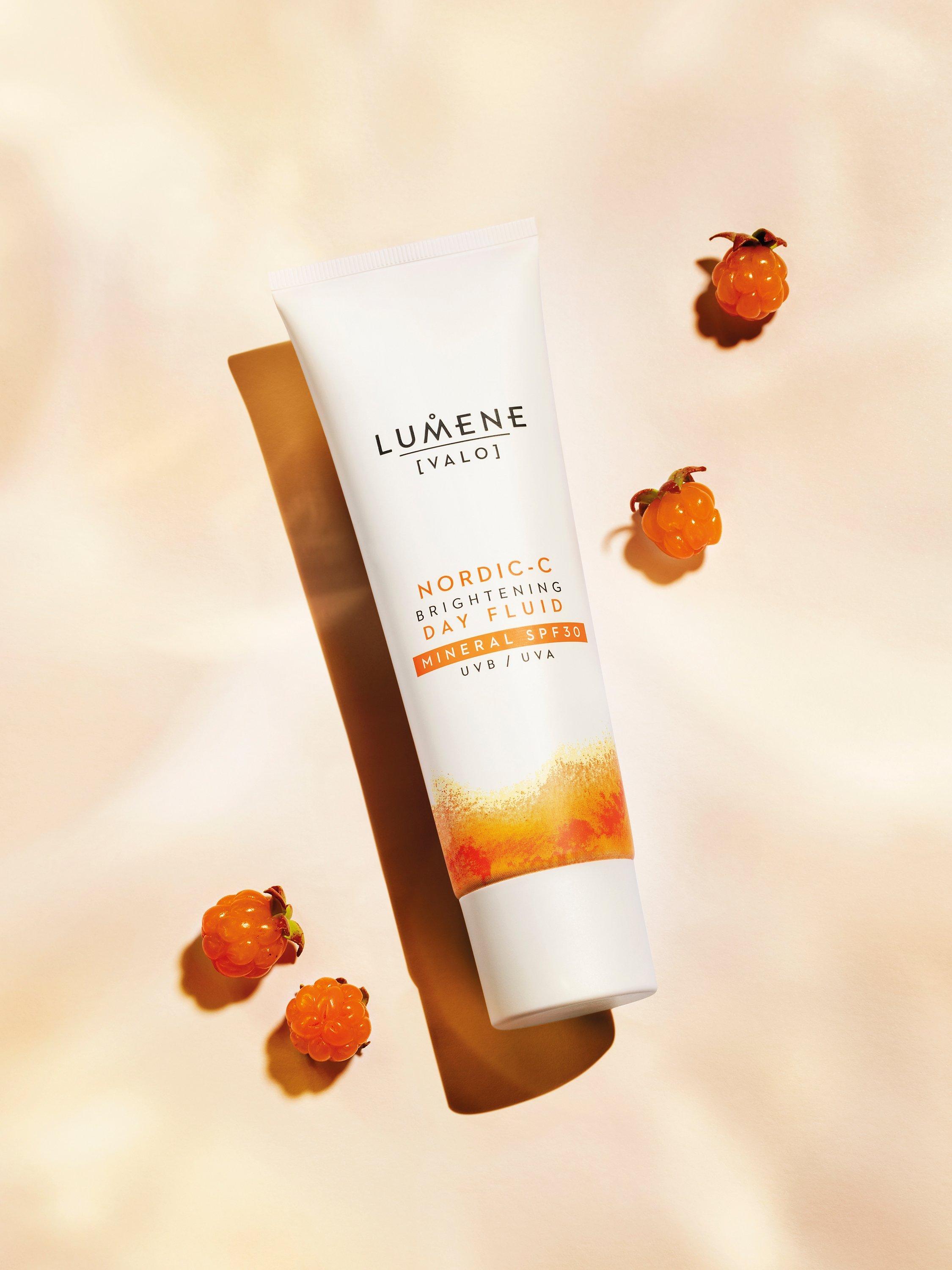 Product image 4 of 4, which shows Lumene Nordic C Valo Brightening Day Fluid SPF 30, 50ml
