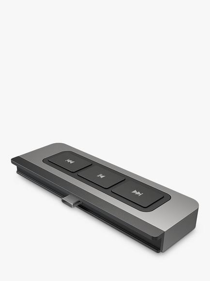 HYPER HyperDrive 6-in-1 USB-C Media Hub Adapter for iPad, Silver