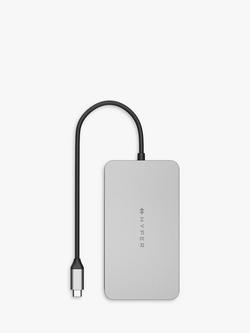 HYPER HyperDrive 10-in-1 Dual HDMI USB-C Hub Adapter - view 2, Silver
