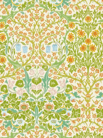 Morris & Co. Blackthorn Wallpaper, Mcow217105