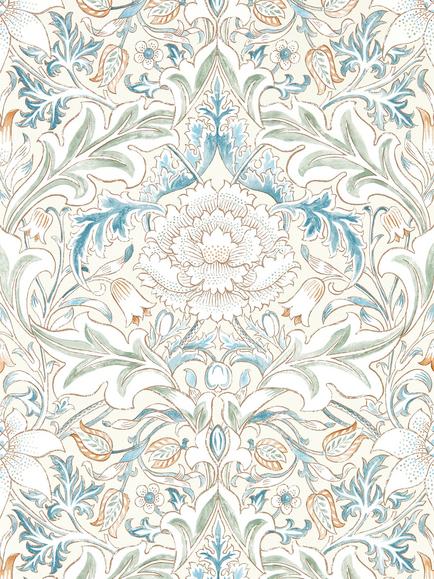 Morris & Co. Simply Severne Wallpaper, Msim217074