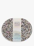 LIGA Beach Clean Cork Oval Placemats, Set of 4, Multi