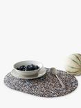 LIGA Beach Clean Cork Oval Placemats, Set of 4, Multi