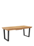 John Lewis Calia 8-10 Seater Extending Dining Table, Solid Oak