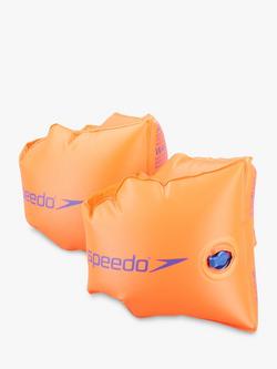 Speedo Kids' Roll Up Armbands, Orange, Orange