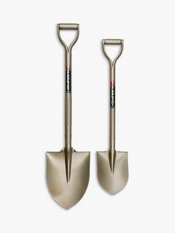 Niwaki Small 'Sukoppu' Garden Spade, Gold - view 2, Gold