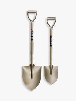 Niwaki Standard 'Sukoppu' Garden Spade, Gold - view 2, Gold