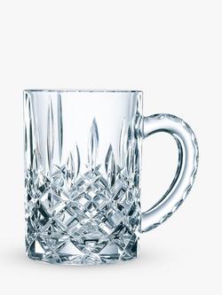 Nachtmann Noblesse Crystal Glass Beer Mug, 600ml, Clear, Clear