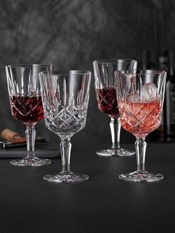 Nachtmann Noblesse Crystal Wine Glass, Set of 4, 355ml, Clear - view 2, Clear