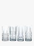 Nachtmann Highland Crystal Glass Longdrink Highball, Set of 4, 445ml, Clear
