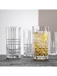 Nachtmann Highland Crystal Glass Longdrink Highball, Set of 4, 445ml, Clear