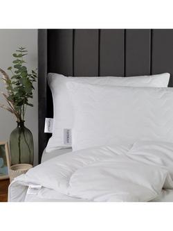 EarthKind Synthetic Standard Pillow, Medium, White