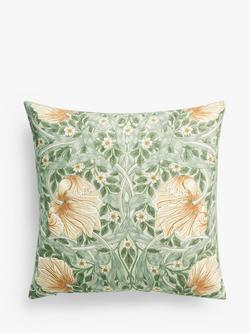 Morris & Co. Pimpernel Cushion, Bayleaf